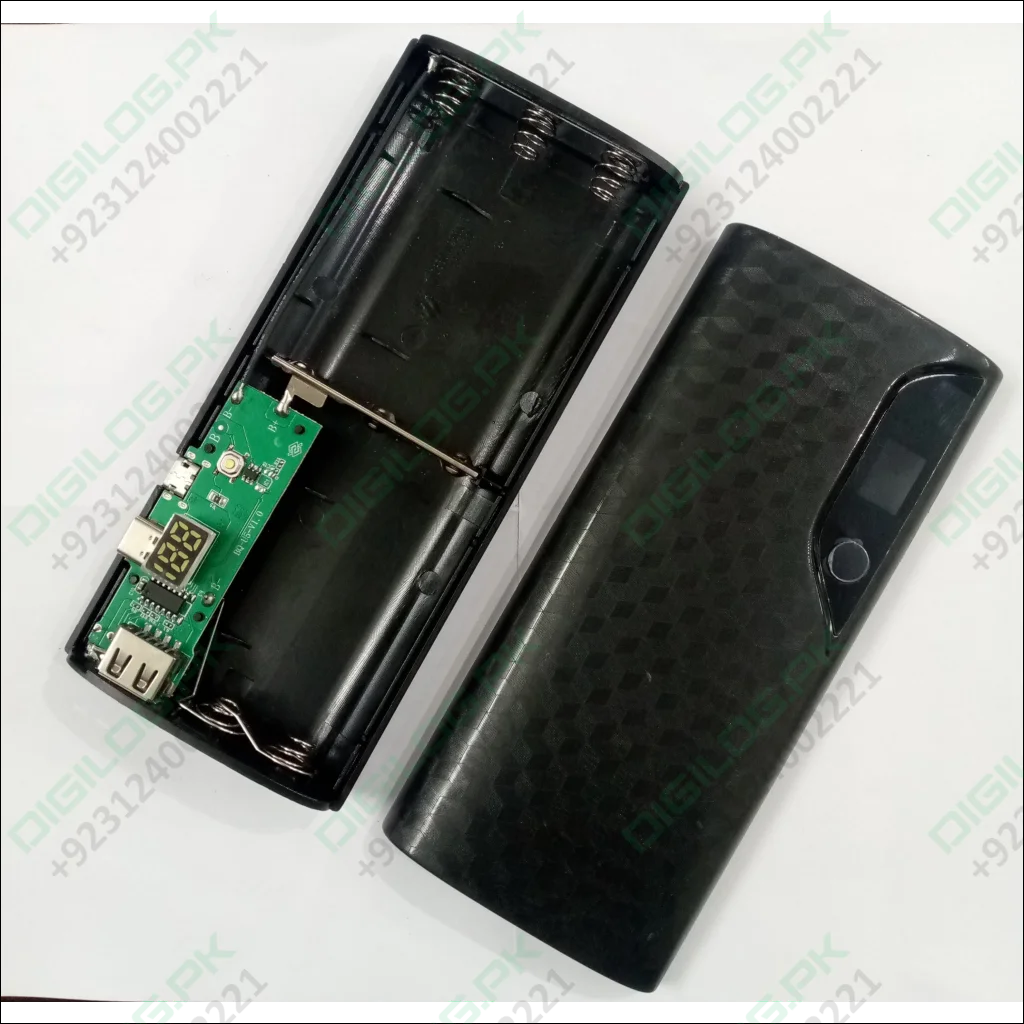 Solderless Lcd Display Dual Usb Diy Power Bank Module