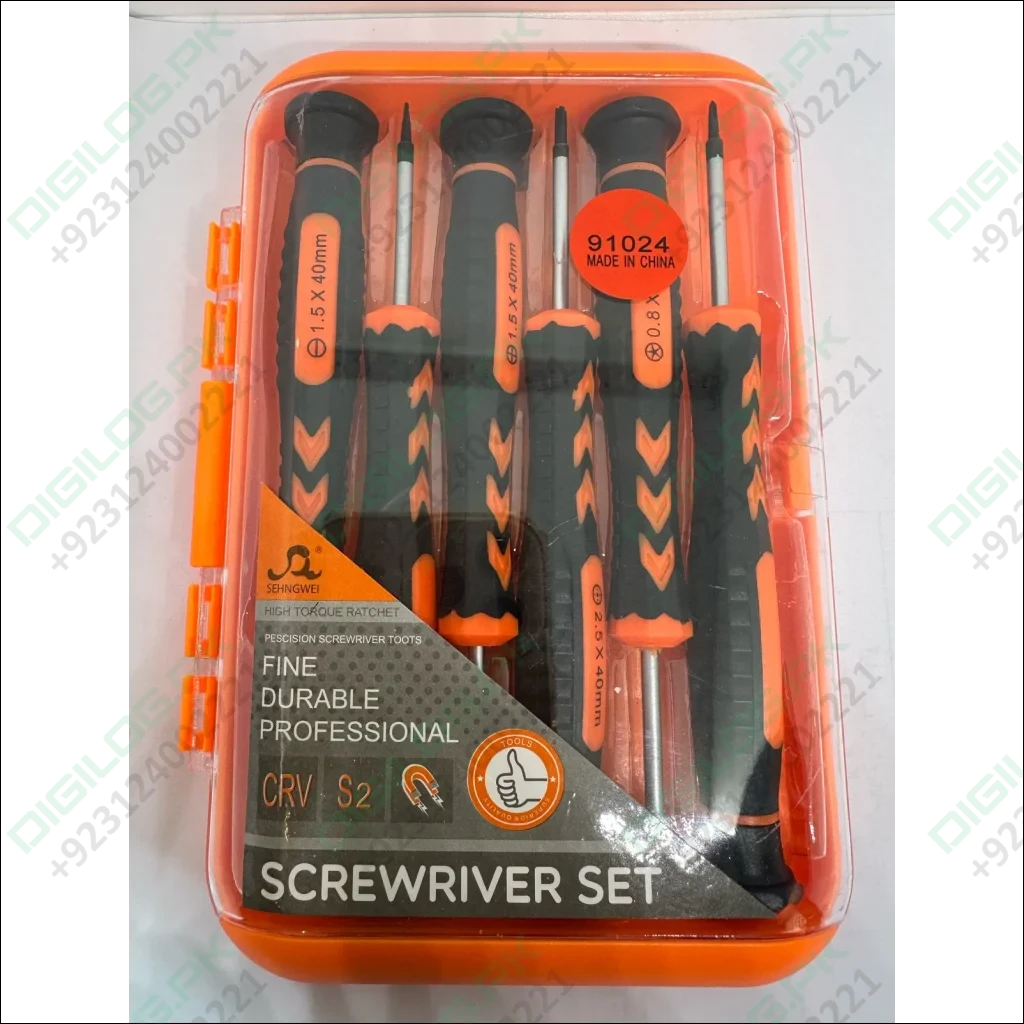 91024 6pcs Professional Mobile Repairing Tools Screwdrivers