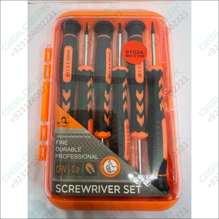 91024 6pcs Professional Mobile Repairing Tools Screwdrivers