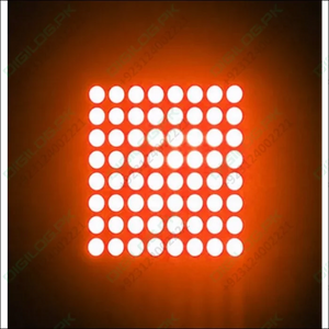 42mmx42mm 8x8 red dot matrix