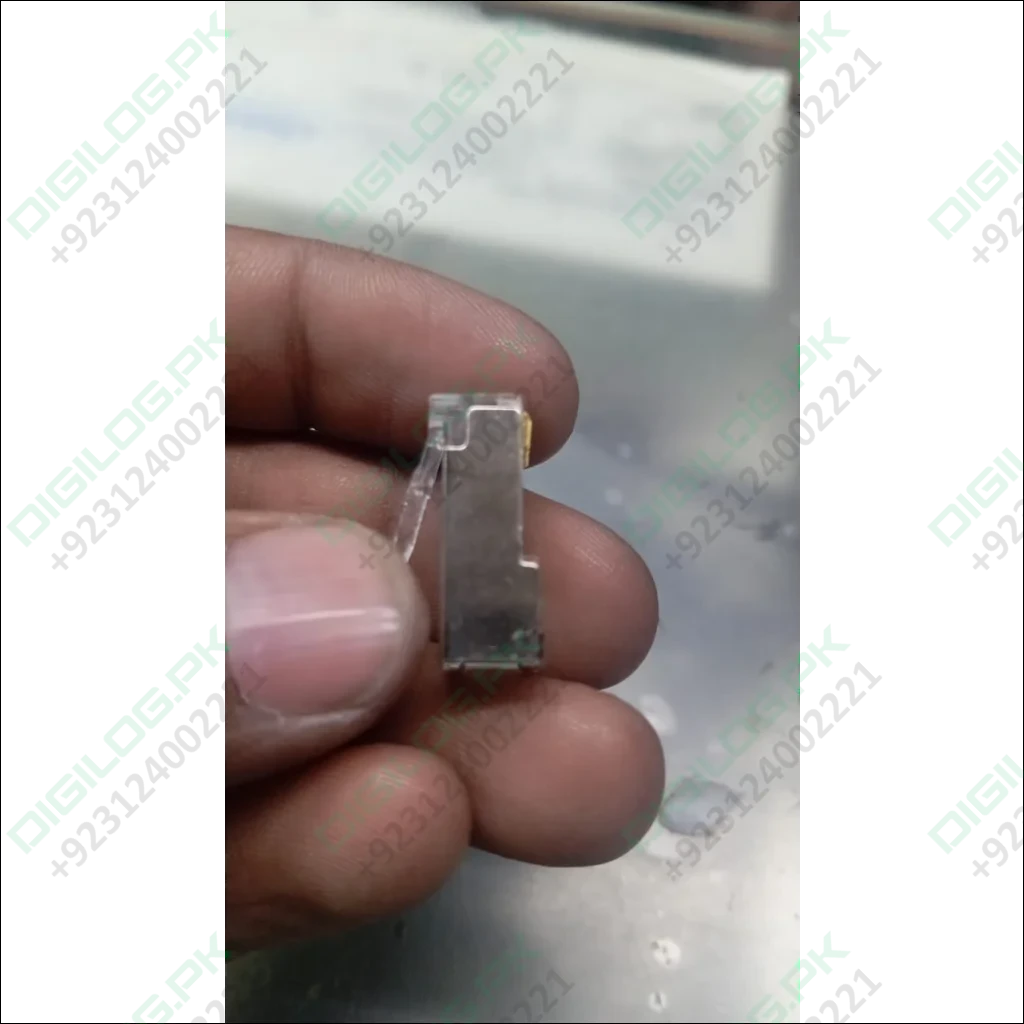 RJ45 Connector with meteal casing