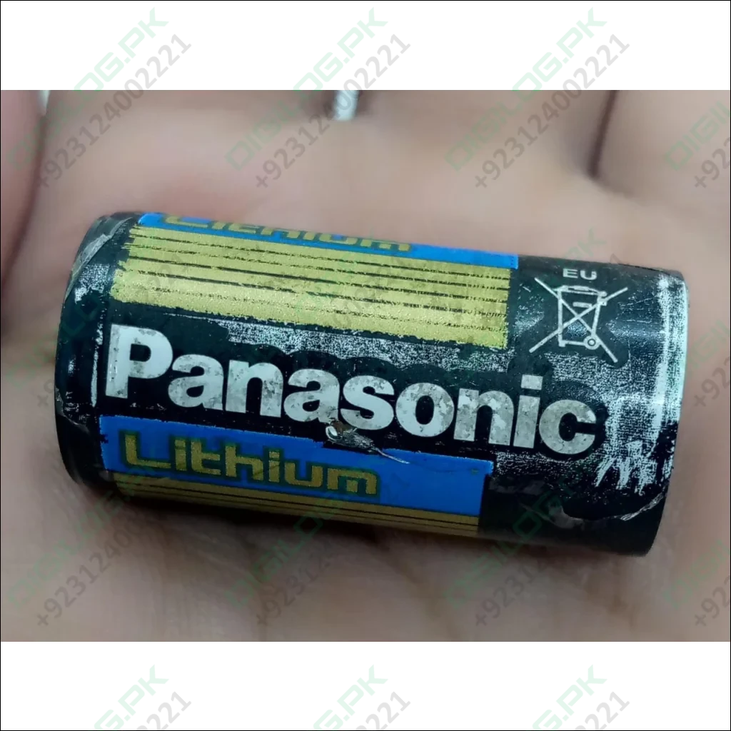 USED Product Panasonic Industrial CR123A Lithium Battery
