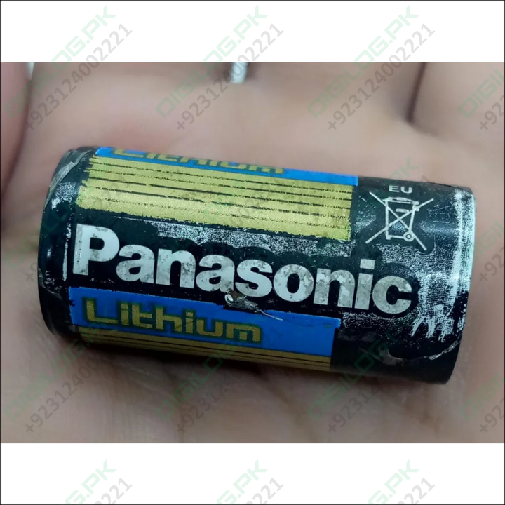 USED Product Panasonic Industrial CR123A Lithium Battery