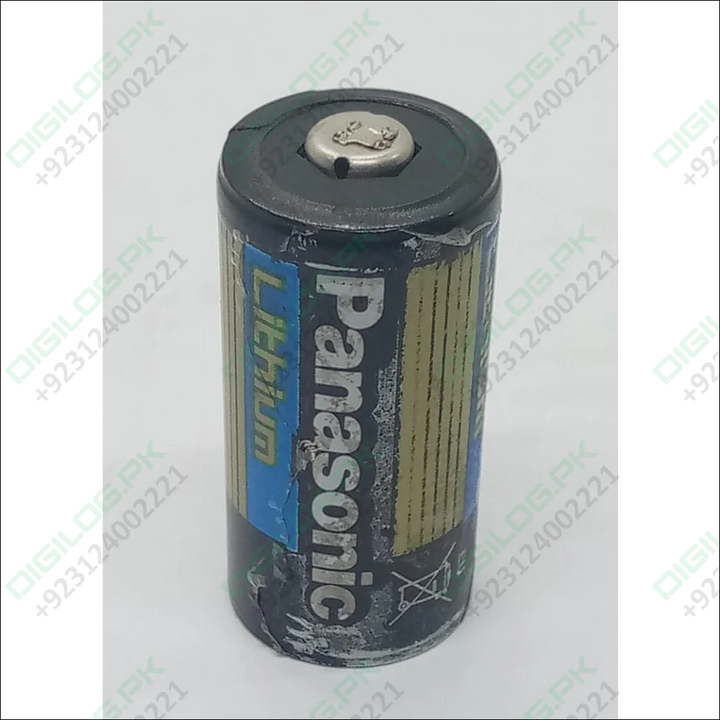 USED Product Panasonic Industrial CR123A Lithium Battery