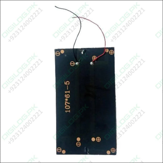 5 To 5.5v 0.22w Monocrystalline Small Solar Panel Plate Ed