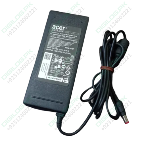 Acer Laptop Charger 19v 4.74a With Cable