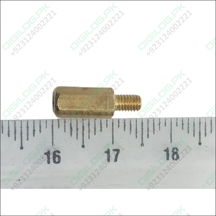 10mm + 5mm M3 Male To Female Pcb Spacer Brass Standoff