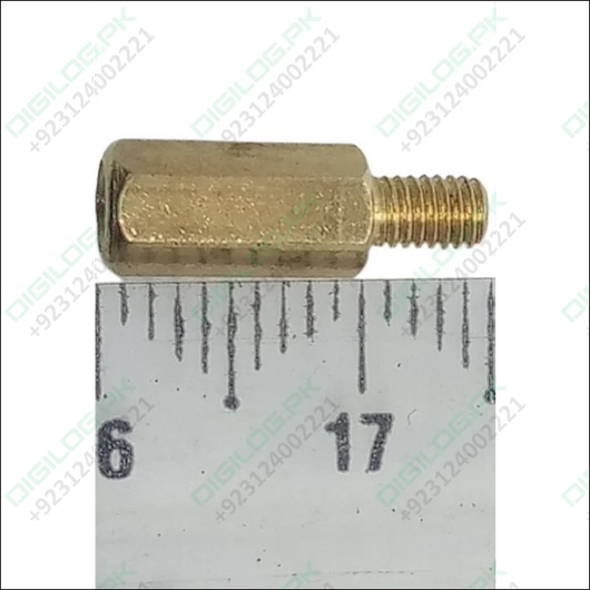 10mm + 5mm M3 Male To Female Pcb Spacer Brass Standoff