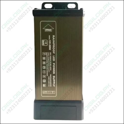 Rainproof Power Supply 12v 200w Outdoor Smps For Led
