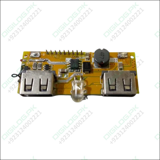 Lcd Display Dual Usb 5v 1a 2.1a Power Bank In Pakistan