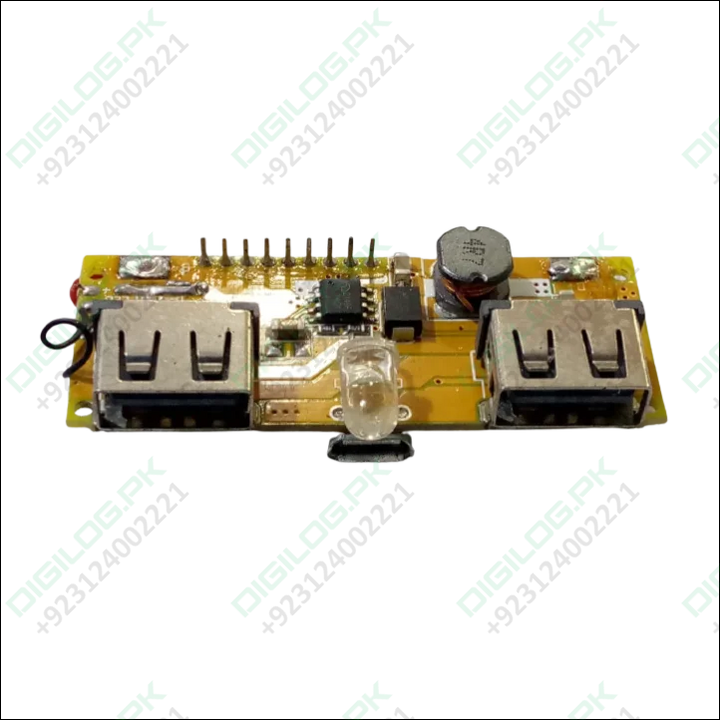 Lcd Display Dual Usb 5v 1a 2.1a Power Bank In Pakistan