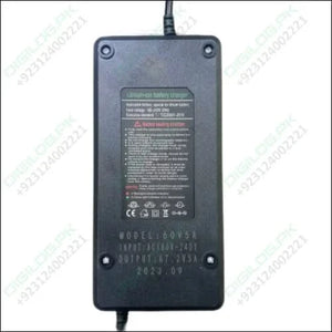67.2v 5a Li-ion Battery Charger
