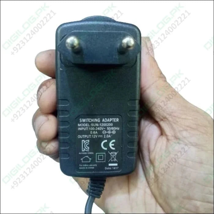 Liitokala 12v 2a 18650 lithium Battery Charger with DC Plug