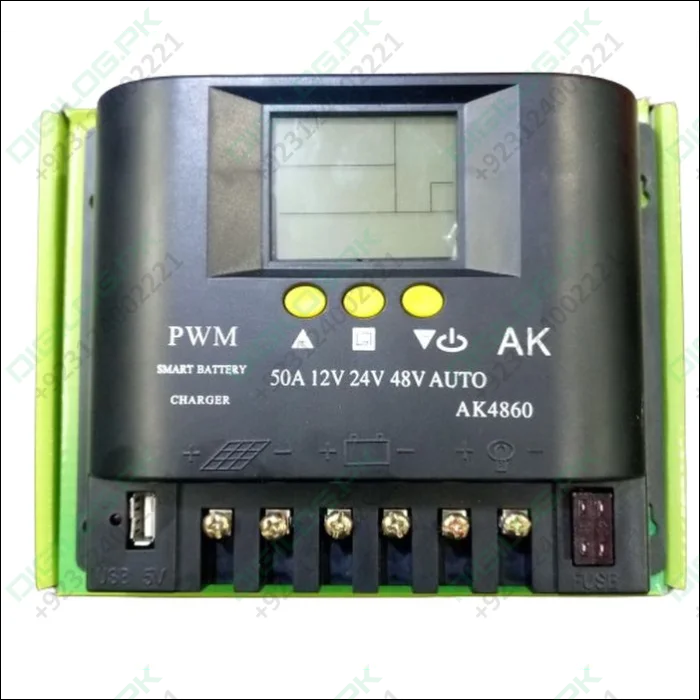 AK4860 50A Solar charge Controller PWM Type