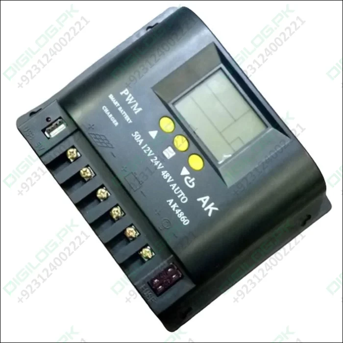 AK4860 50A Solar charge Controller PWM Type