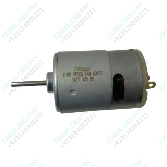 Silver high-speed fan motor for 3500rpm DC motor with high torque performance