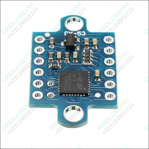 Blue circuit board with electronic components for Vl53l0x Laser Distance Sensor in Pakistan