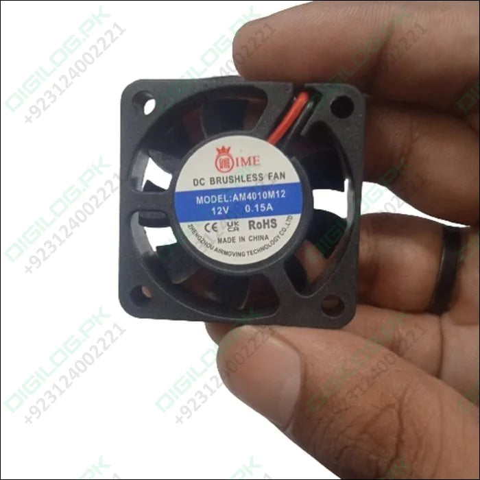 40mm x 40mm x 10mm 4010 12V 0.15A DC Brushless Ball Bearing Cooling Fan 2pin