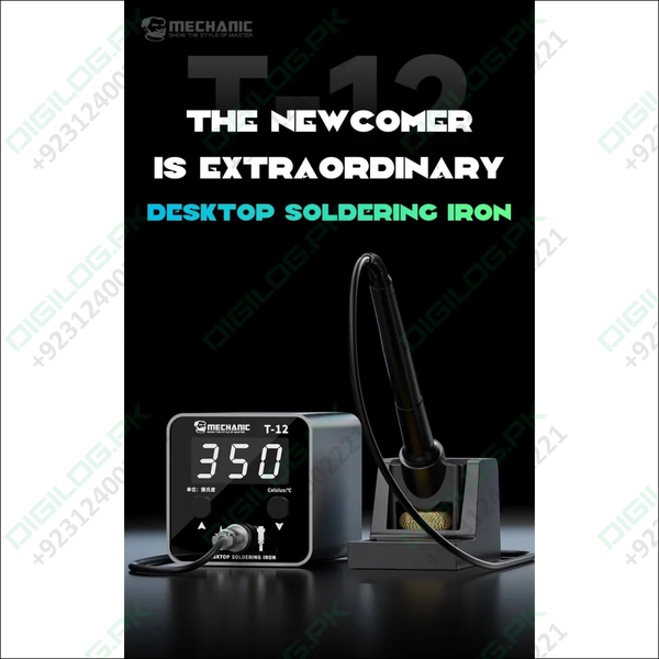 Mechanic T12 Desktop Soldering Iron Station in Pakistan