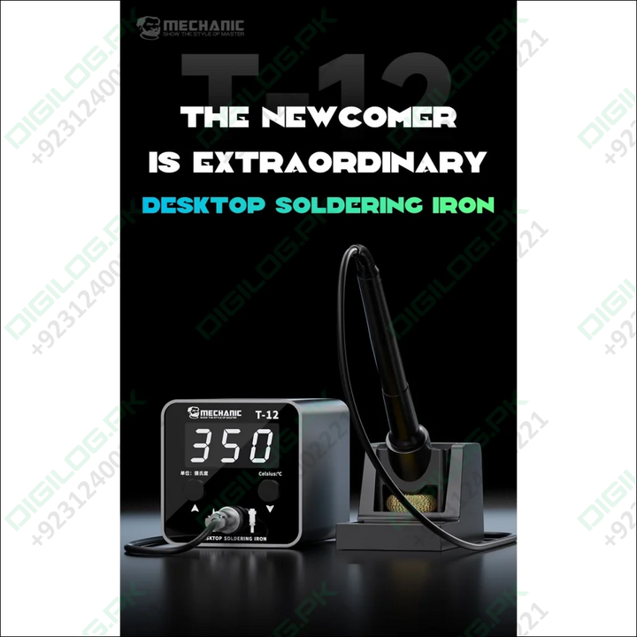 Mechanic T12 Desktop Soldering Iron Station in Pakistan