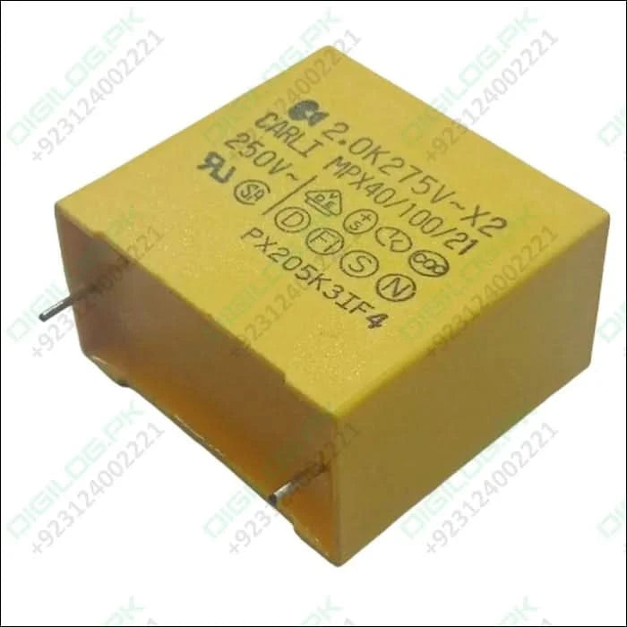 2.0uf 250vac Capacitor