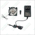 5V LED FAN WITH POWER SUPPLY AND FEMALE DC PLUG KIT IN PAKISTAN