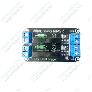 Solid State Relay Ssr Module 2 Channel For Arduino
