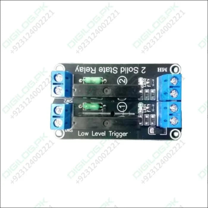 Solid State Relay Ssr Module 2 Channel For Arduino