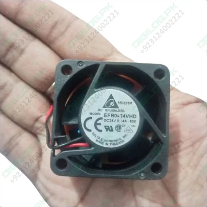 DC 24V 0.14A 40x40x20mm EFB0424HD Delta Fan