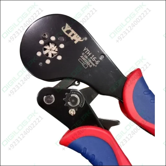 YTH 16-6 0.08-16mm2 30-5AWG Wire tubular terminal set Self-adjustable 6 sides hand tool crimp plier Tool (only tool)