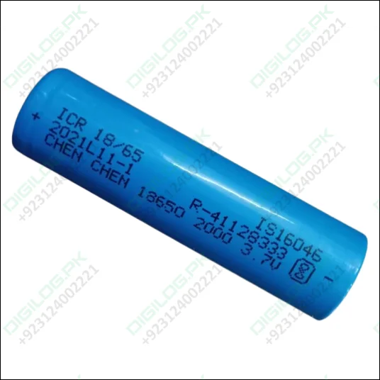 3.7V ICR 18650 1000mAh Lithium-Ion Rechargeable Cell