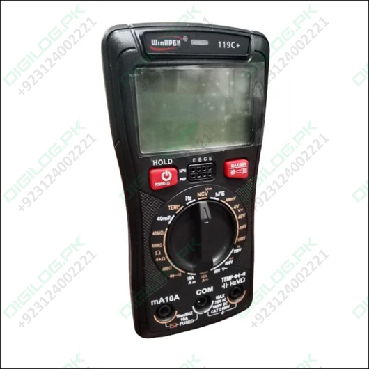 Winapex 119c+ Digital Multimeter Dmm - Digilog.pk