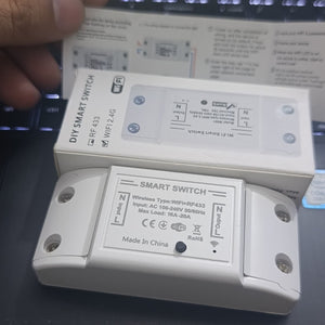W601 WiFi smart relay switch with DIY smart switch packaging