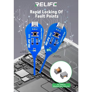 RELIFE XA5 Inductance Tester Electromagnetic Non-Contact Fault Detection Tool for Phones PCB Motherboard Repair Diagnostics