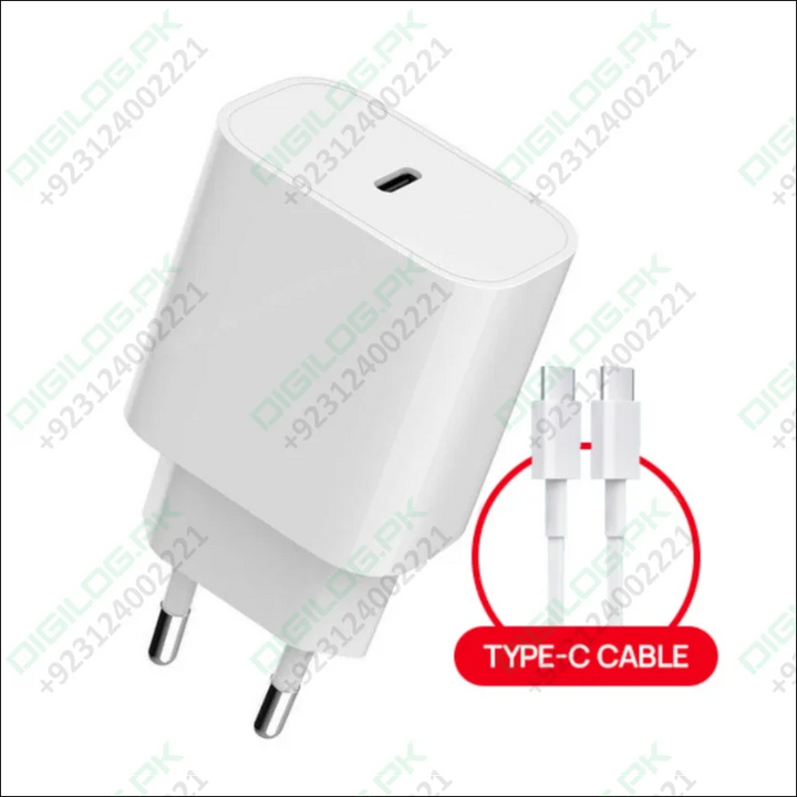 Infinix XC05 Kit 20W Wall Charger + Type C to Type C Cable 