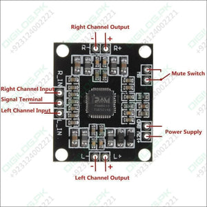 Xhm181 Xh M181 Pam8610 12v Dual - channel Stereo Audio