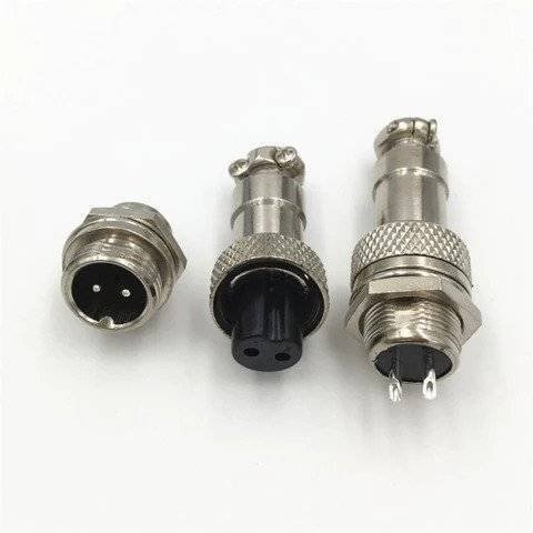 Xlr 2 Pin Cable Connector 12mm Chassis Mount In Pakistan
