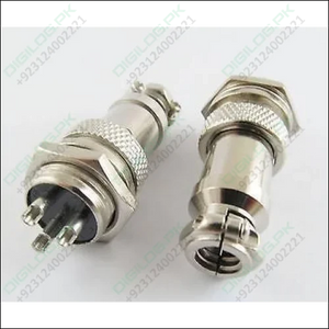 Xlr 3 Pin Cable Connector 16mm Chassis Mount 3pin Plug