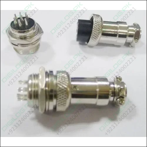 Xlr 7 Pin Cable Connector 16mm Chassis Mount 7pin Plug