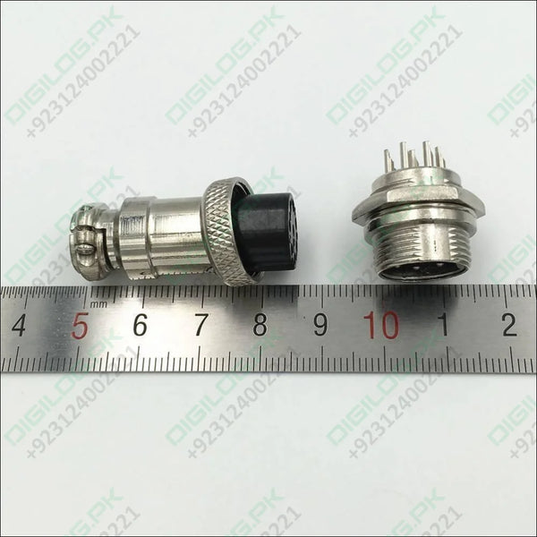 Xlr 5 Pin Cable Connector 16mm Chassis Mount 5pin Plug