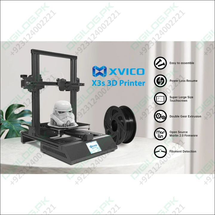 XVICO 3D Printer In Pakistan X3S DIY Kit Rapid Assembly