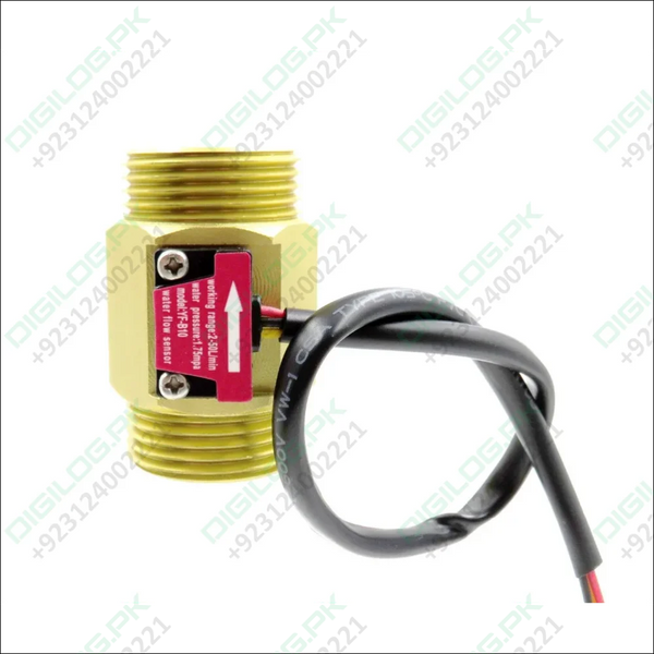 YF-B10 G1 1inch Water Diesel Brass DN25 Hall Effect Turbine Flow Sensor Meter - Accurate Flow Measurement