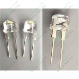 8mm Led Lamp White Color 0.5watt