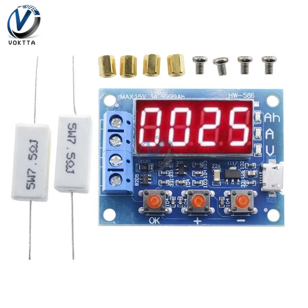 Xigeapg 18650 Lithium Battery Test ZB2L3 Battery Tester LED Digital Display  Resistance Lead-Acid Capacity Discharge Meter Household Batteries, Chargers  &amp; Accessories Electronics &amp; Photo umoonproductions.com
