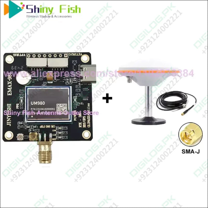 Pre Order GPS Module ZED-F9PDM GNSS RTK Module with Antenna – Centimeter-Level Precision for Industrial Applications