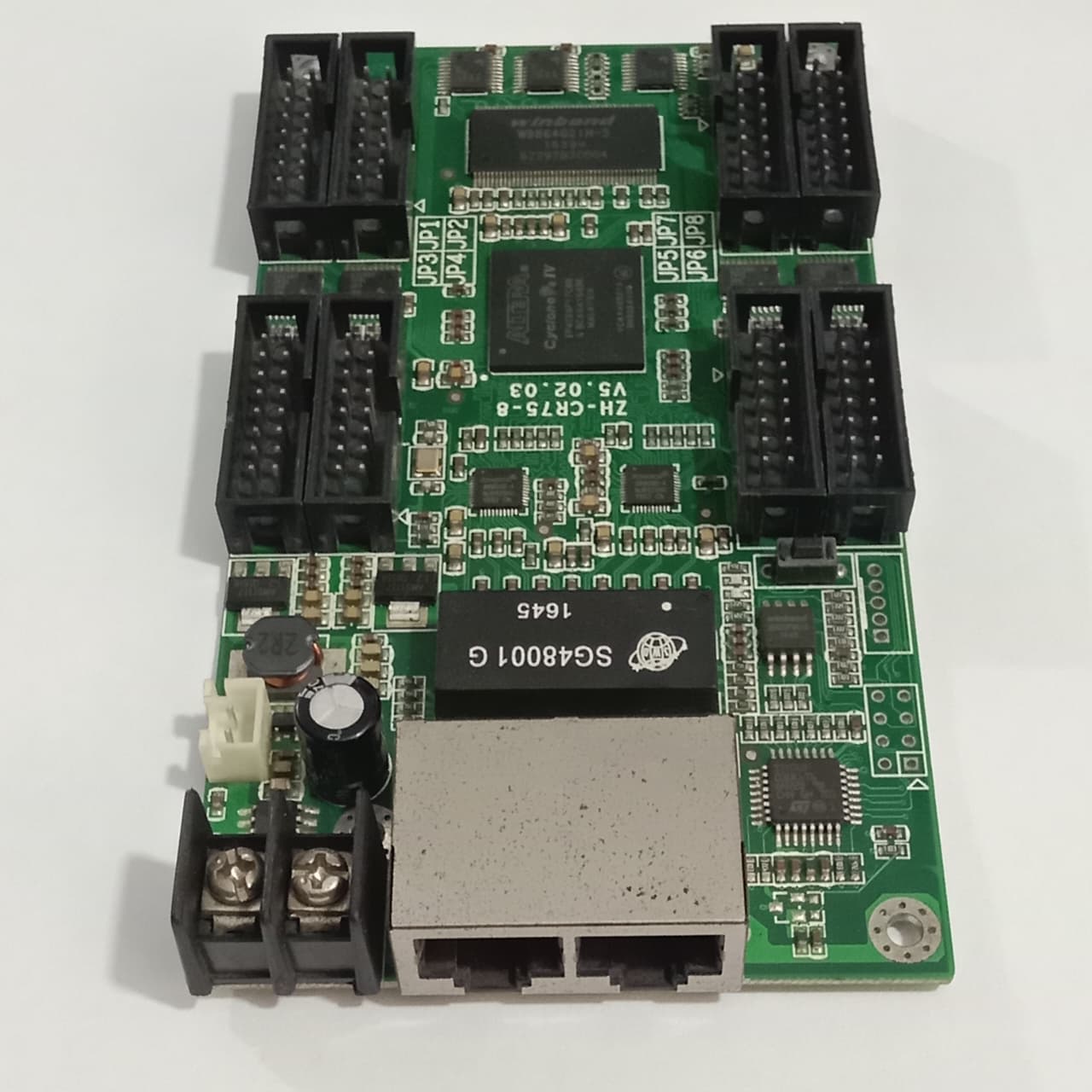 ZH-CR75 8 Full-Color LED Display Receiving Card 8-Port