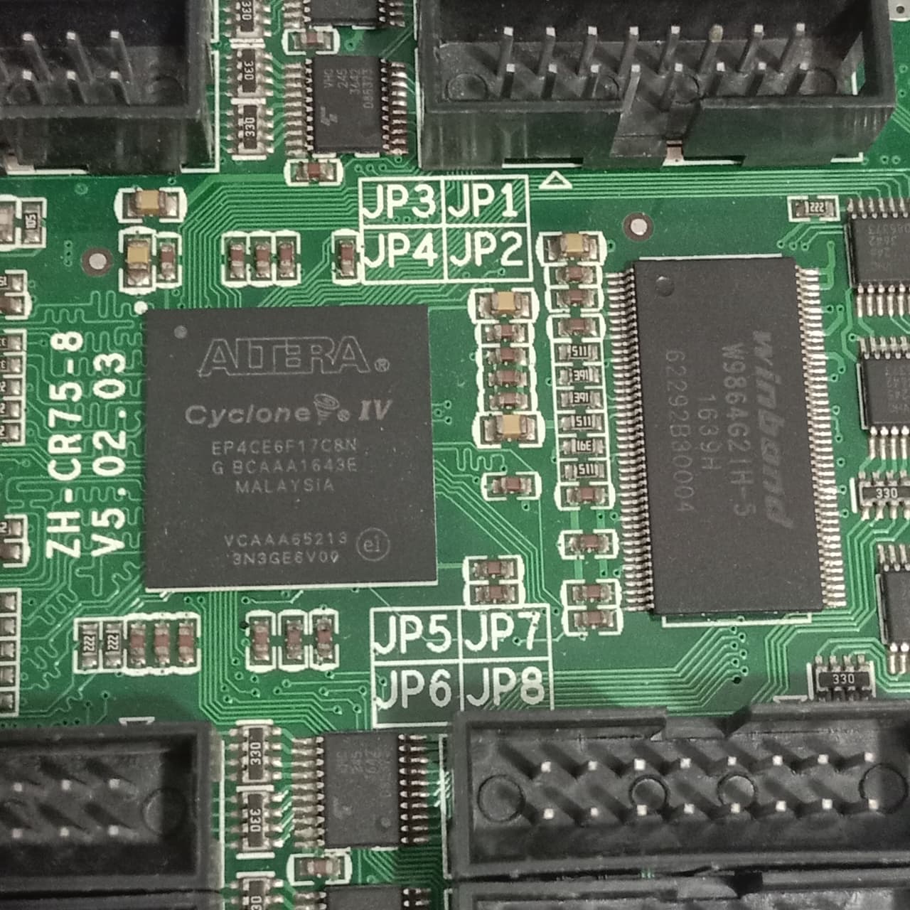 ZH-CR75 8 Full-Color LED Display Receiving Card 8-Port