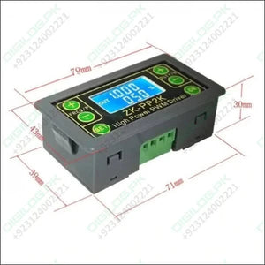 ZK-PP2K PWM DC Motor Tester – 8A Controller Dual Mode 5–30V DC Adjustable Frequency & Duty Cycle - Motor Controller