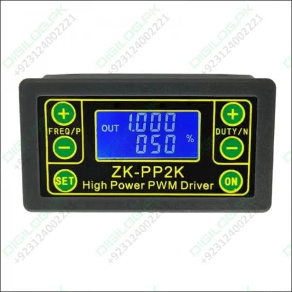 ZK-PP2K PWM DC Motor Tester – 8A Controller Dual Mode 5–30V DC Adjustable Frequency & Duty Cycle - Motor Controller