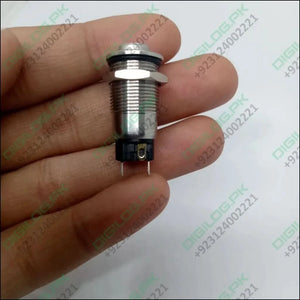 ZLQ-B5V 12mm Waterproof Metal Push Button Switch With Power Indication